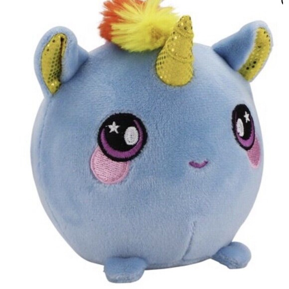 Squeezamals #5 Plush Series 2 Scented Slow Rise Ellie Narwhal Beatrice Sam Shark - Picture 5 of 8